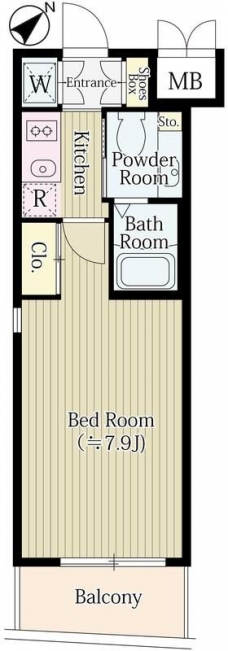 ル・ボワ平和台の間取り図