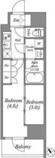 ACP　Residence　西巣鴨の間取り図
