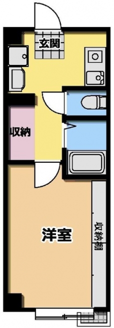 B'2nd蕨の間取り図