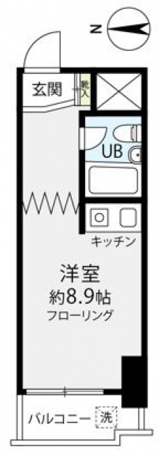 パレ・ドール文京メトロプラザⅠの間取り図