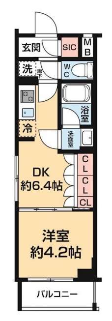 ＡＲＣＯＢＡＬＥＮＯ ＨＡＳＵＮＥⅠの間取り図