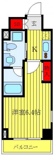 FORTIS#004の間取り図