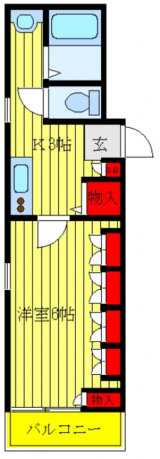 ＥＳＰＥＲＡＮＺＡⅡの間取り図