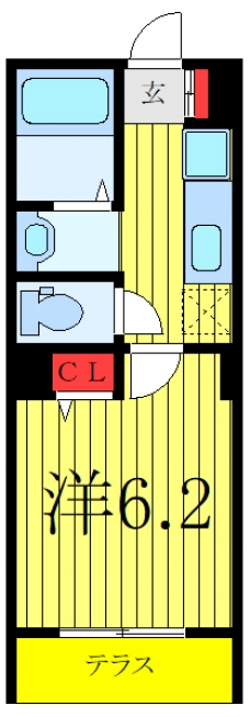 Casa felice.Nの間取り図