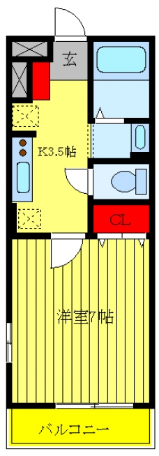 コンフォールの間取り図