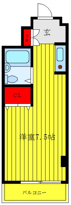 グレースメゾンの間取り図