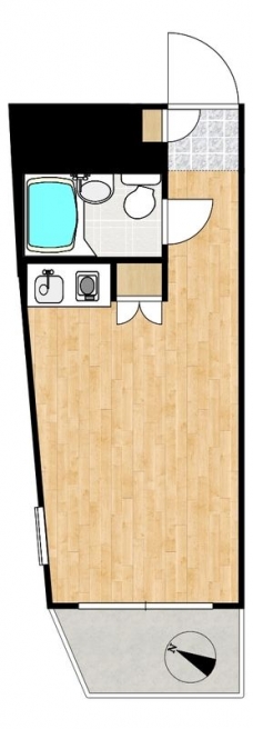 トップ東長崎の間取り図