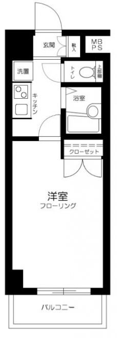 クレアシオン南大塚の間取り図
