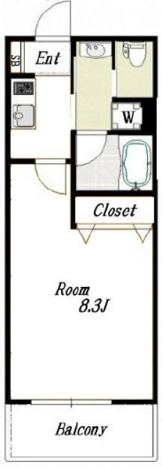 ＤＩＰＳ赤羽駅前の間取り図