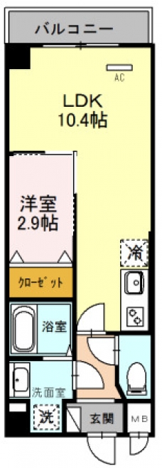 ソラシエスタの間取り図
