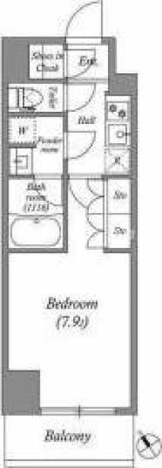 ACP Residence 西巣鴨の間取り図
