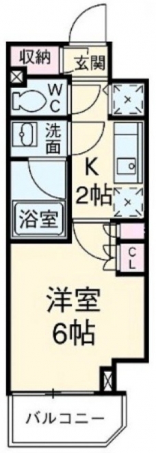 グラントゥルース巣鴨の間取り図