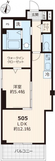 ＧＡＲＡＧＩＡの間取り図