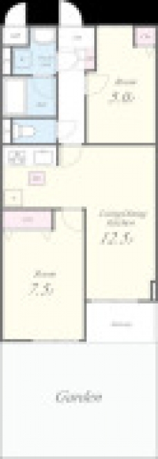 Morris芝の間取り図