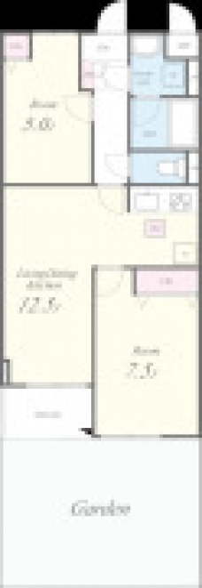 Morris芝の間取り図