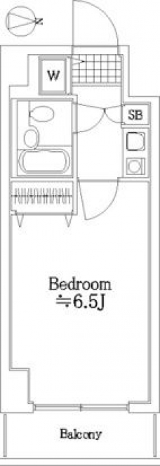 ライオンズマンション西川口第壱壱の間取り図
