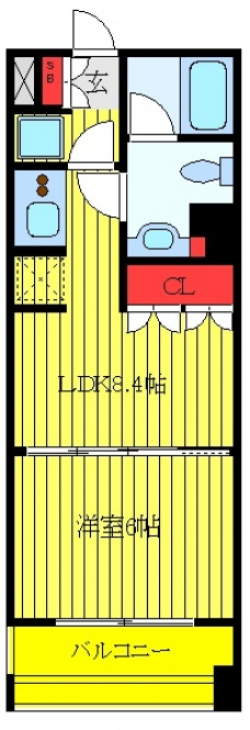 コンフォリア大山の間取り図