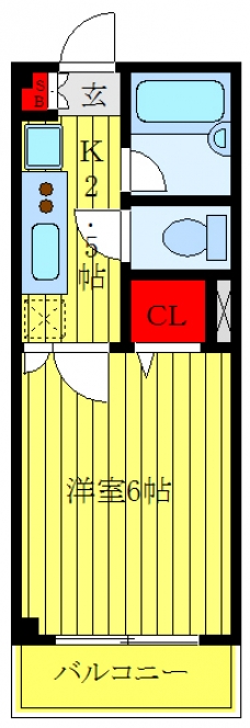 アーク目白の間取り図
