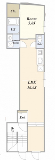 エポックヴィクトワール田端の間取り図