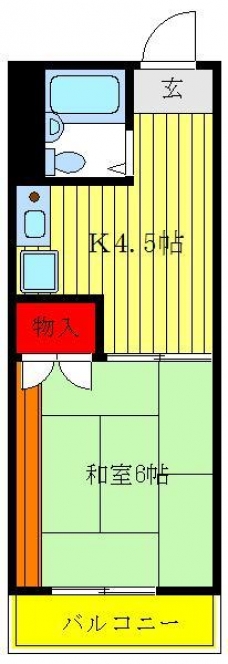 太田ハイツの間取り図