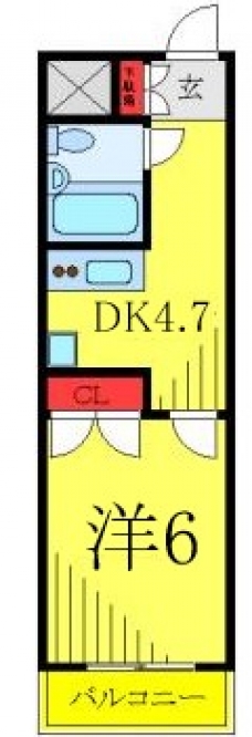 プラザ・ドゥ・モトヤの間取り図