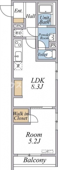 リブリ・高野の間取り図