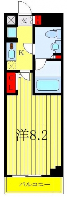 XEBECときわ台の間取り図
