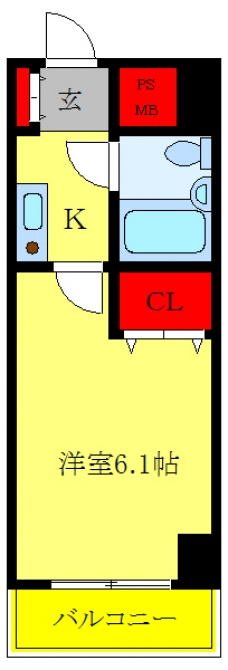 ライオンズプラザ西川口の間取り図