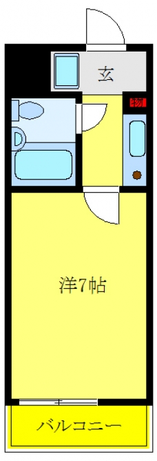 日興パレス志村坂上の間取り図