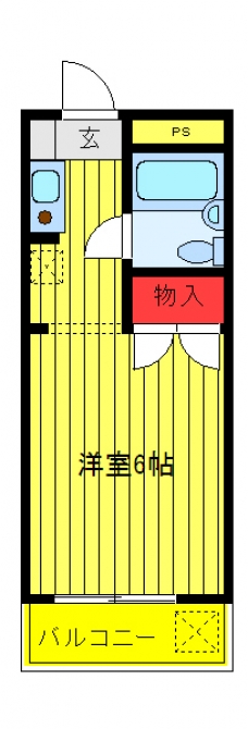 メゾン松本の間取り図