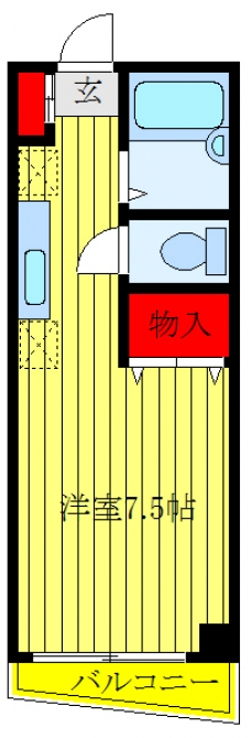 クレールみよしの間取り図