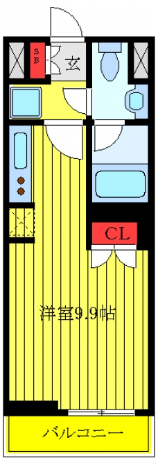 コンフォリア大山の間取り図