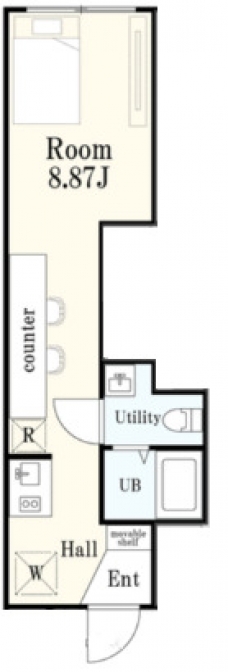 GLICION蓮根の間取り図