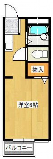 碧ハイツⅠの間取り図