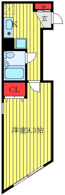 秀華五番館の間取り図