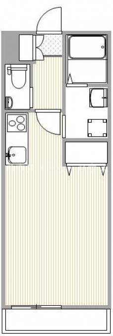 レガトス文京の間取り図