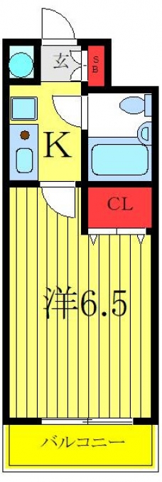 カサグランデ蓮根の間取り図