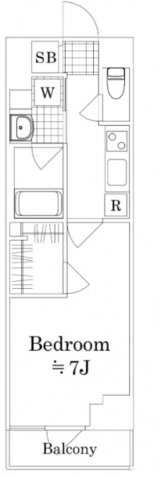 セジョリ池袋本町の間取り図