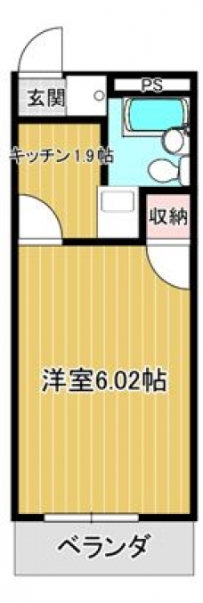 ペアシティ秀華二番館の間取り図