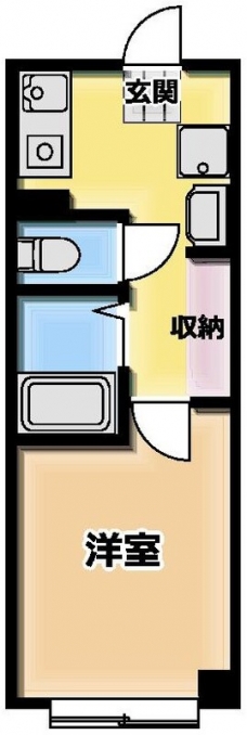 B'2nd蕨の間取り図