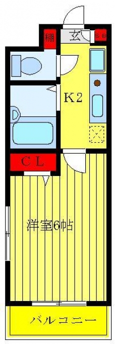 ピュア池袋の間取り図