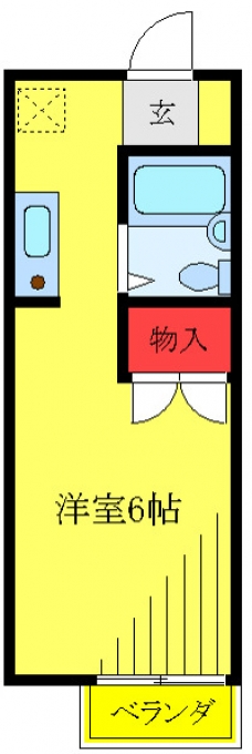 グリーンガーデンマキの間取り図