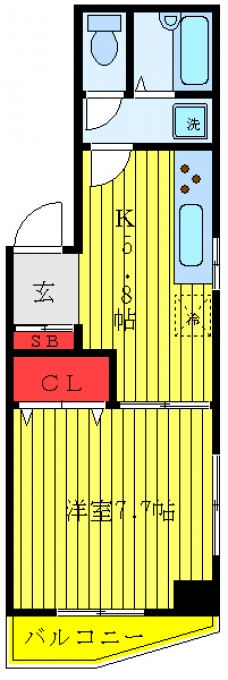 リヴァージュコートの間取り図