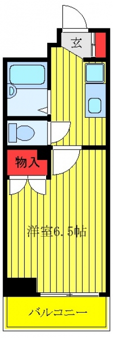 エクシム板橋区役所前の間取り図