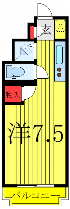 ザ・ヒルトップレジデンスの間取り図