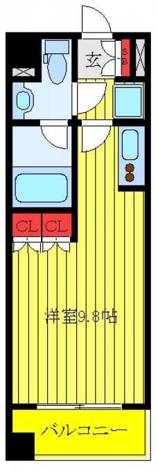 コンフォリア大山の間取り図