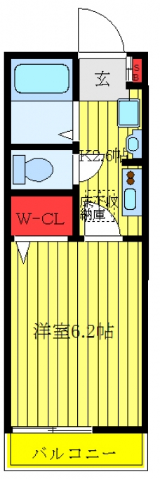 ルミエール赤羽の間取り図