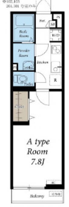 リブリ・イレブンの間取り図
