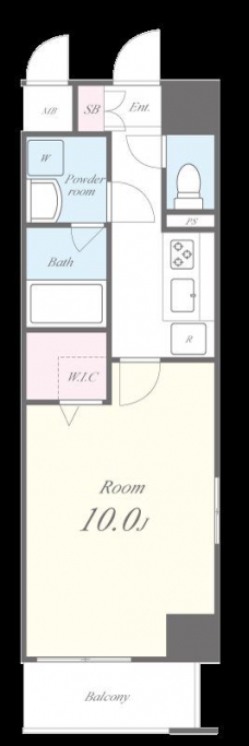 アークリュイールの間取り図