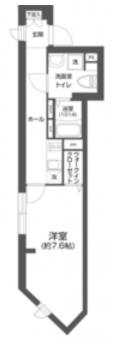 コンポジット王子の間取り図